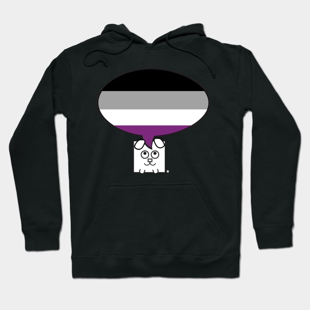 Proud ASexual Hoodie by gallerynadine